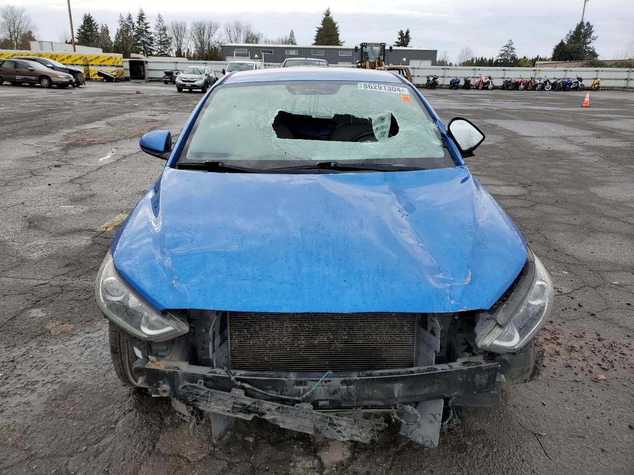 2017 Hyundai Elantra VIN KMHD84LF7HU103885 Copart auction photo, all over damage thumbnail 5