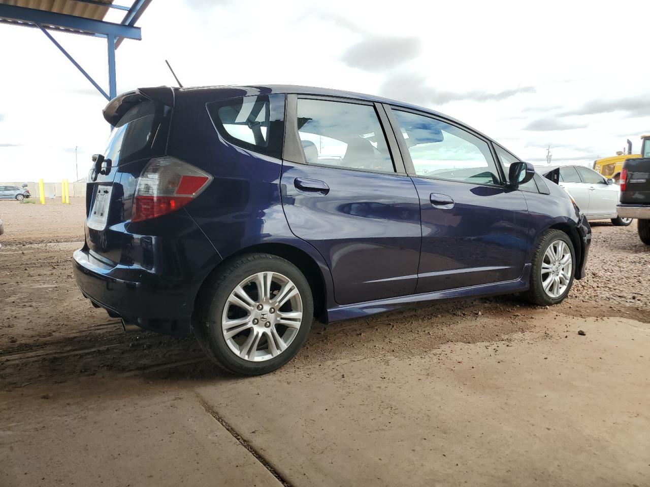 2009 Honda Fit VIN JHMGE88459S033081 Copart auction photo, front end damage thumbnail 3