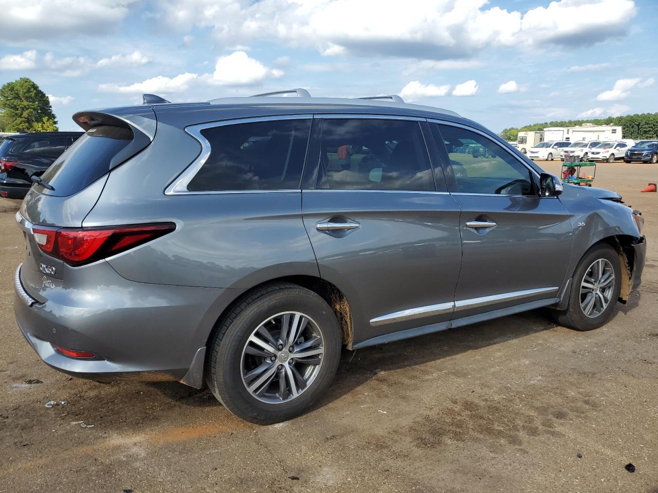 2018 Infiniti QX60 VIN 5N1DL0MN4JC504030 Copart auction photo, front end damage thumbnail 3