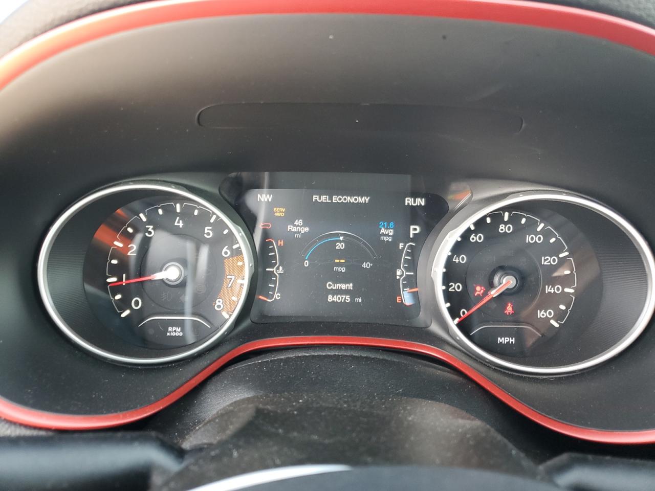 2019 Jeep Compass VIN 3C4NJDDB9KT712129 Copart auction photo, front end damage thumbnail 9