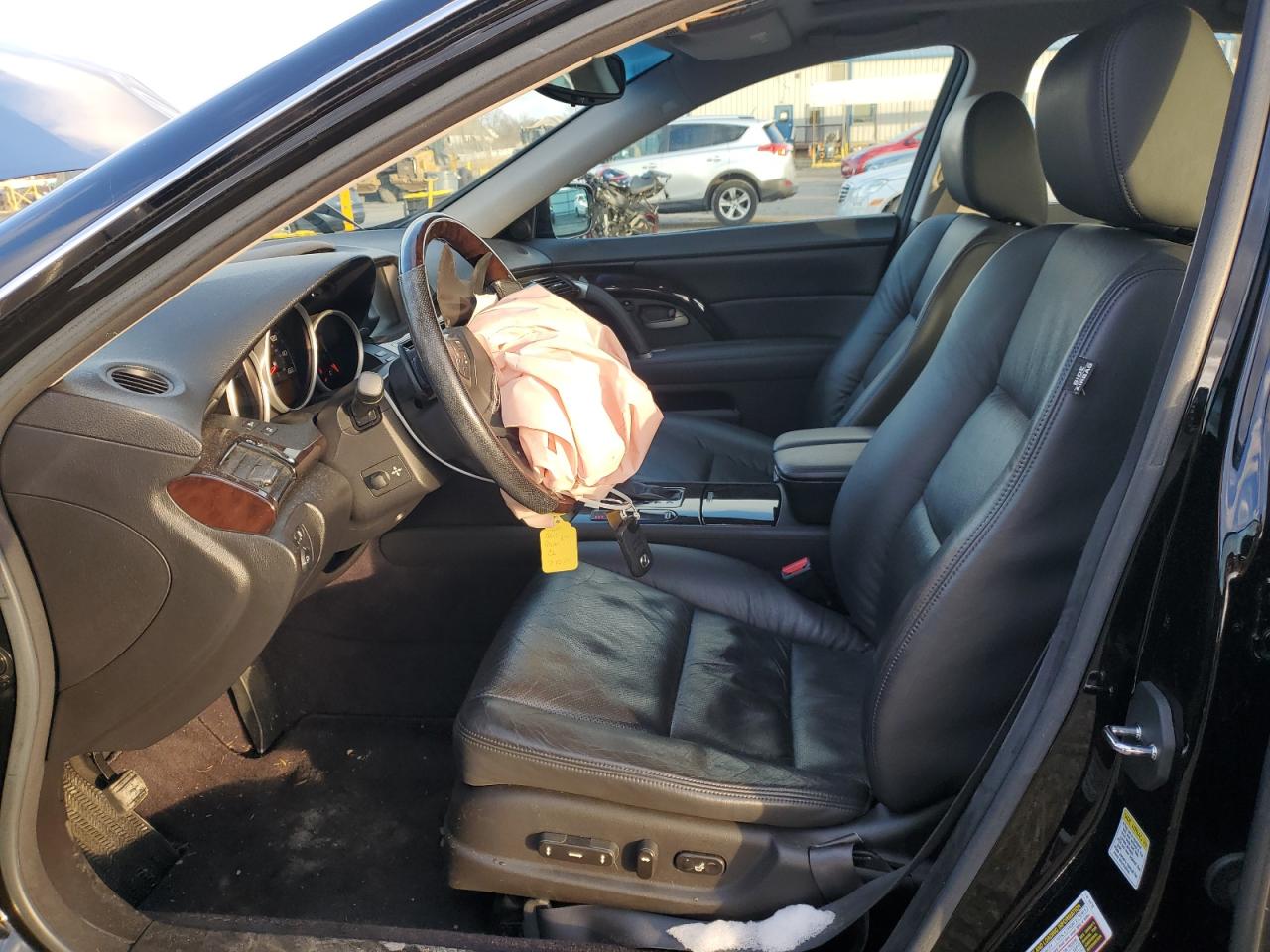 2012 Acura RL VIN JH4KB2F68CC000002 Copart auction photo, front end damage thumbnail 7