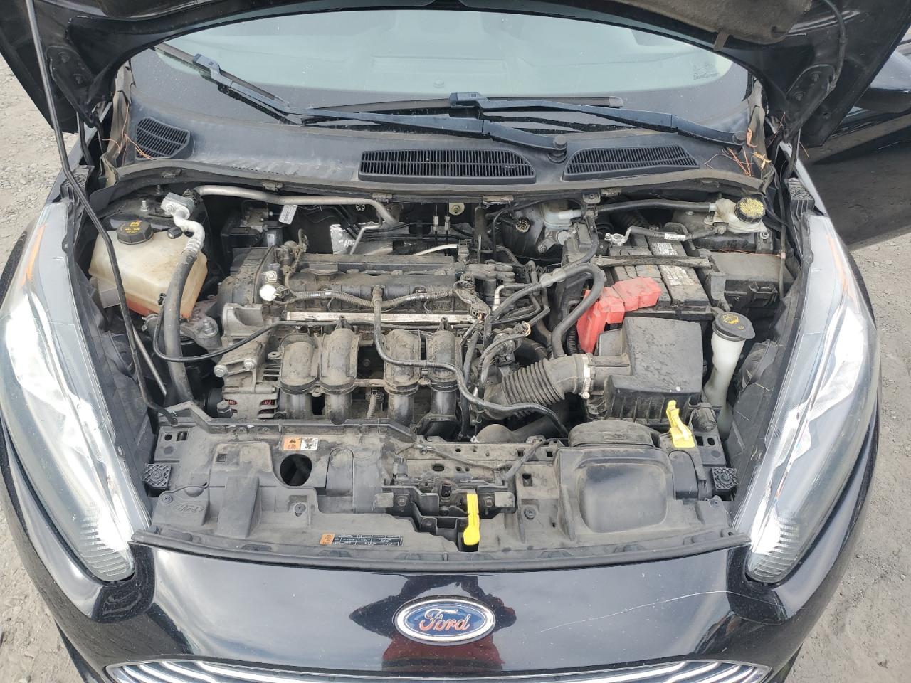 2019 Ford Fiesta VIN 3FADP4BJ1KM137058 Copart auction photo, vandalism damage thumbnail 11
