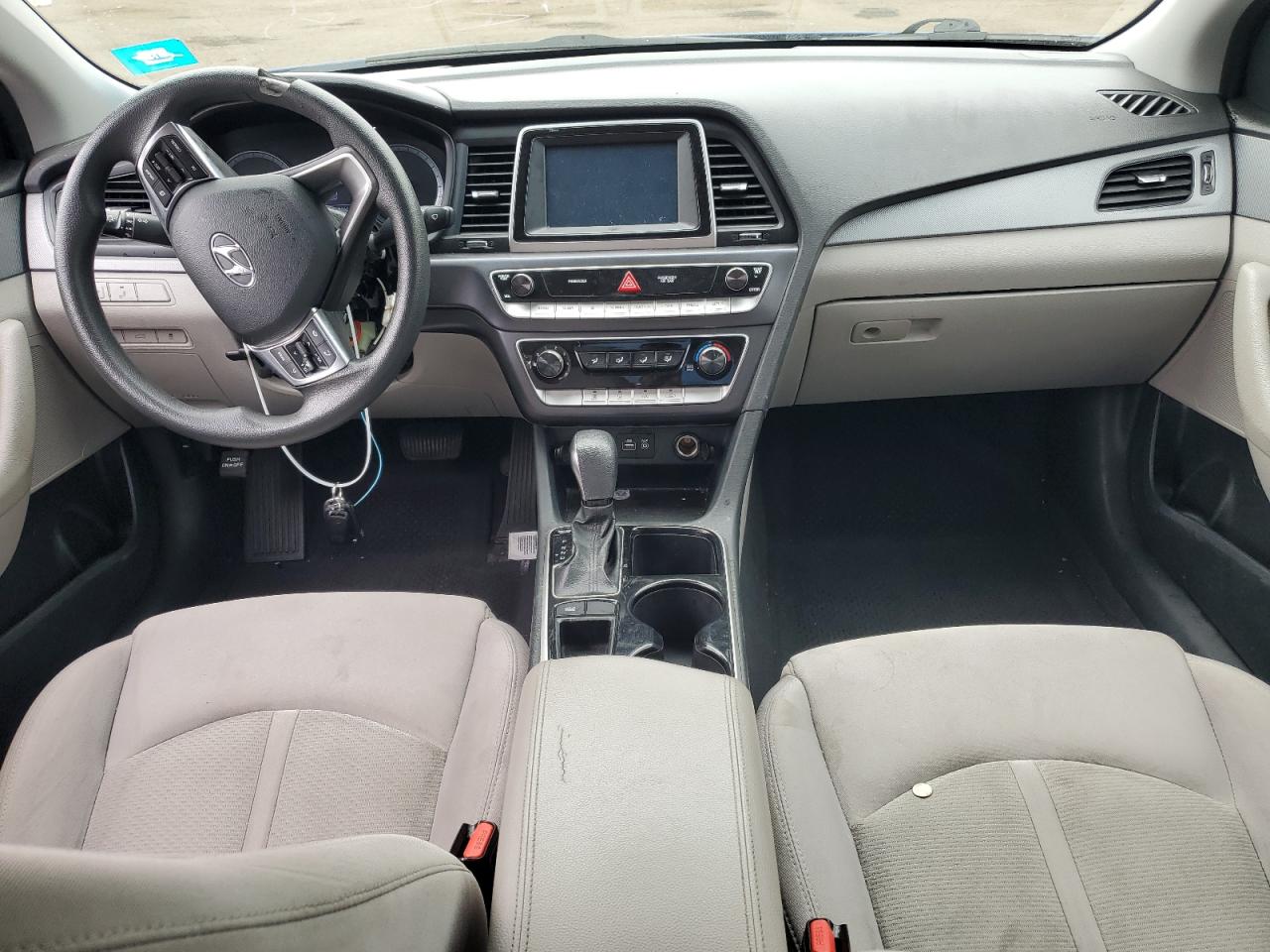 2018 Hyundai Sonata VIN 5NPE24AF0JH616862 Copart auction photo, vandalism damage thumbnail 8