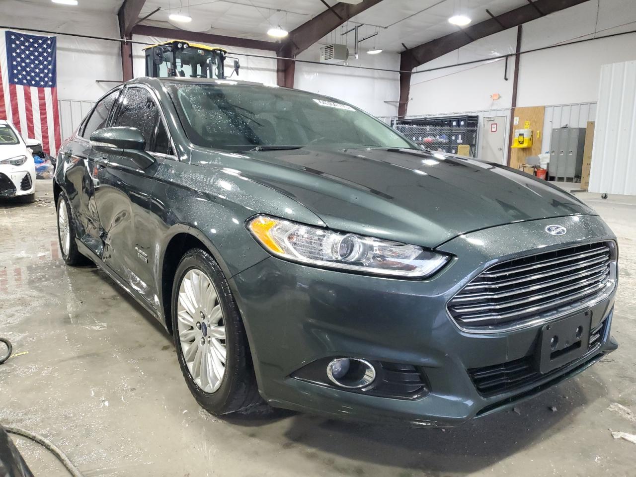 2016 Ford Fusion VIN 3FA6P0PU6GR142013 Copart auction photo, side damage thumbnail 4
