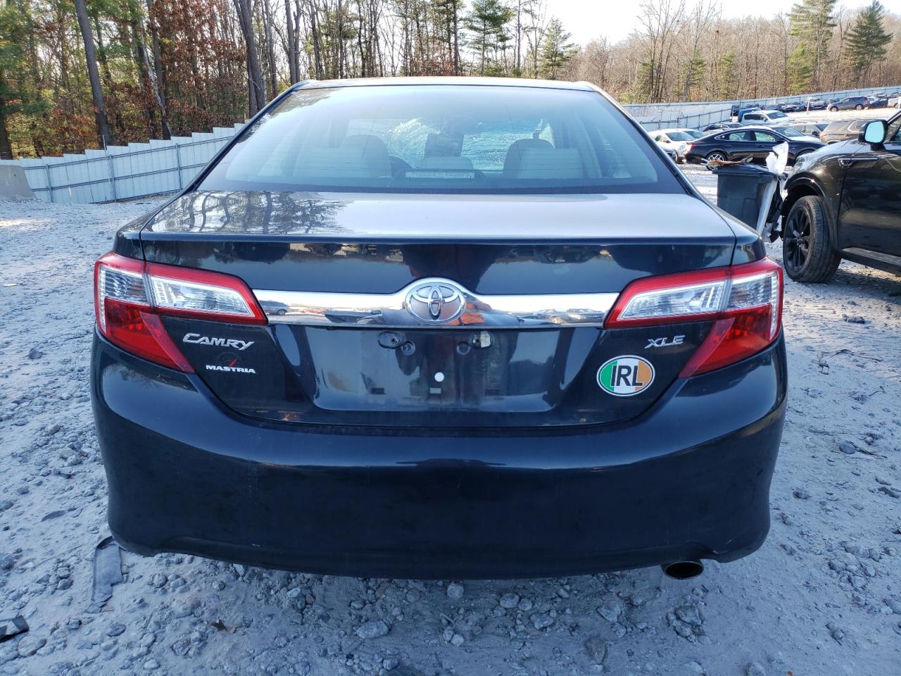 2012 Toyota Camry VIN 4T4BF1FK4CR233755 Copart auction photo, front end / top/roof damage thumbnail 6