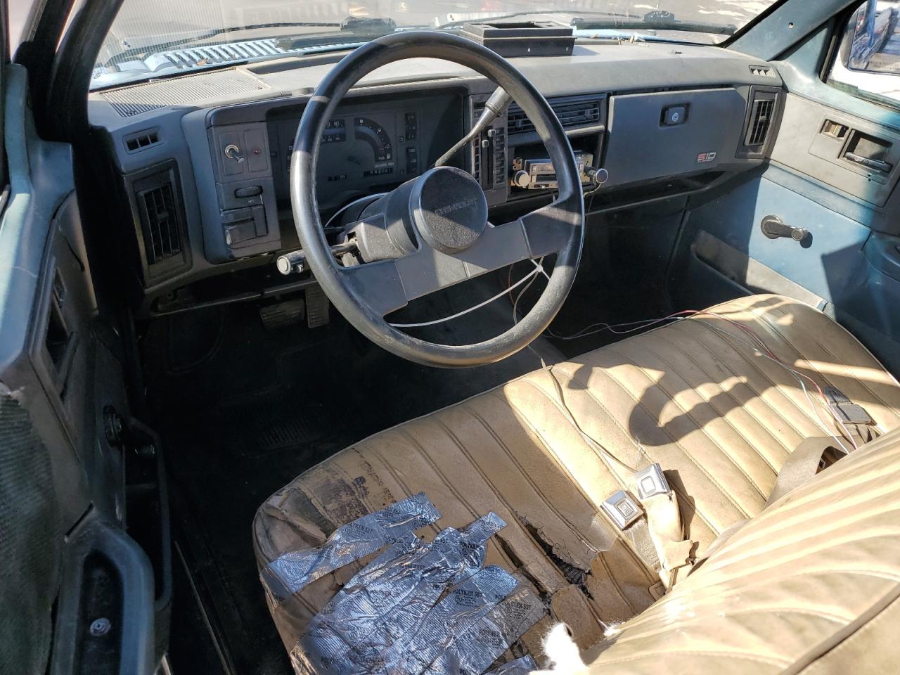 1989 Chevrolet S-10 Pickup VIN 1GCCS14Z1K8177523 Copart auction photo, rear end / side damage thumbnail 8