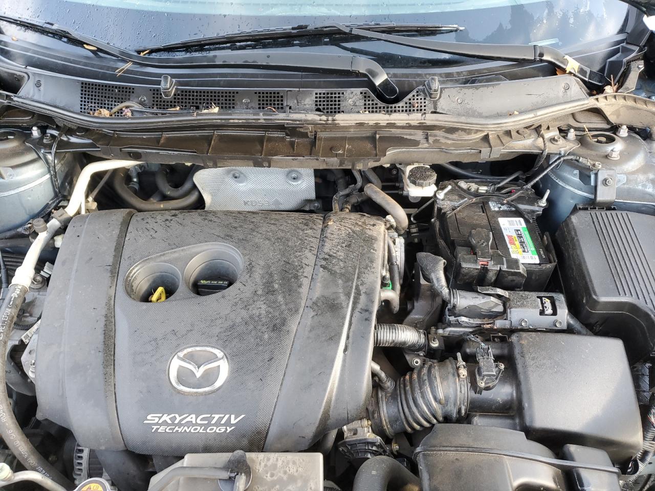 2015 Mazda CX-5 VIN JM3KE2CYXF0459849 Copart auction photo, front end damage thumbnail 11