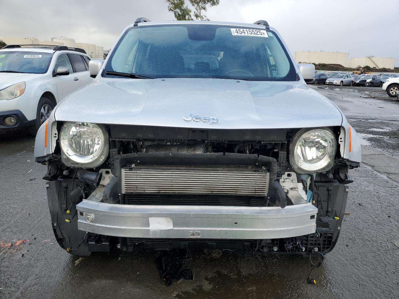 2016 Jeep Renegade VIN ZACCJBBT3GPD25887 Copart auction photo, front end damage thumbnail 5