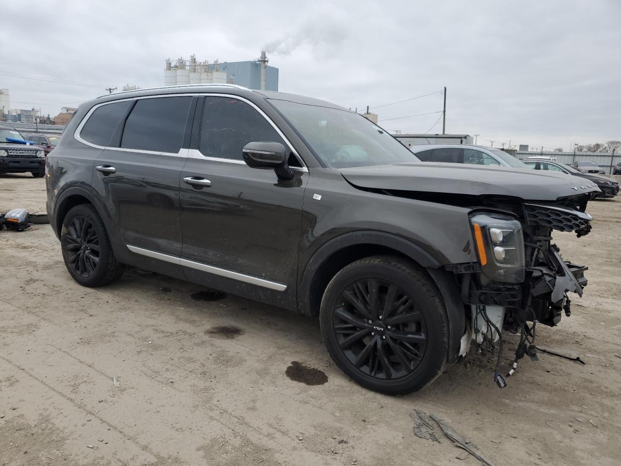 2022 KIA Telluride VIN 5XYP54HC3NG232261 Copart auction photo, front end damage thumbnail 4