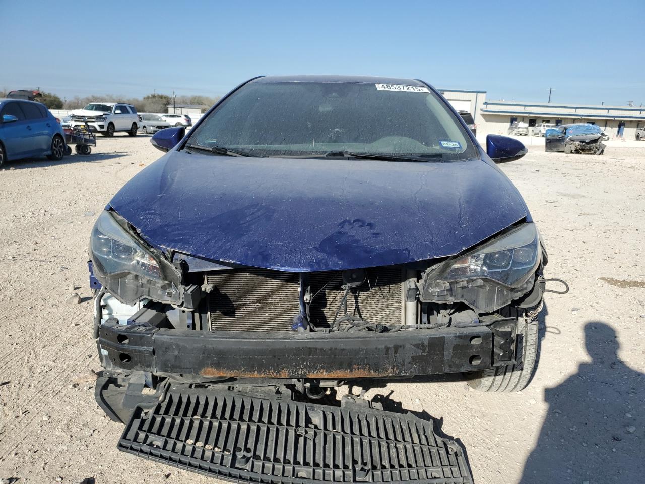 2017 Toyota Corolla VIN 2T1BURHE6HC795932 Copart auction photo, front end damage thumbnail 5