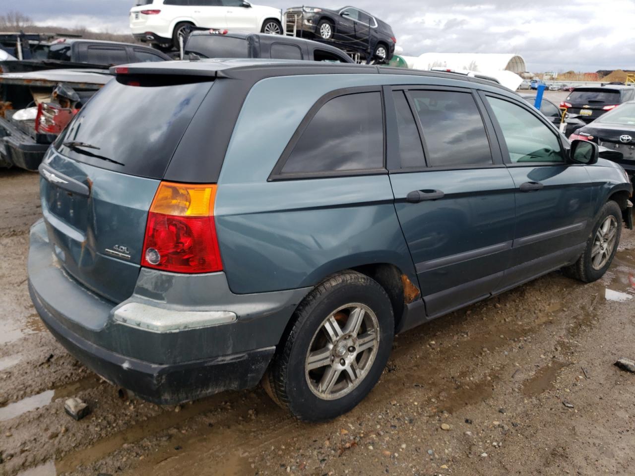 2007 Chrysler Pacifica VIN 2A8GF48X27R127699 Copart auction photo, front end damage thumbnail 3