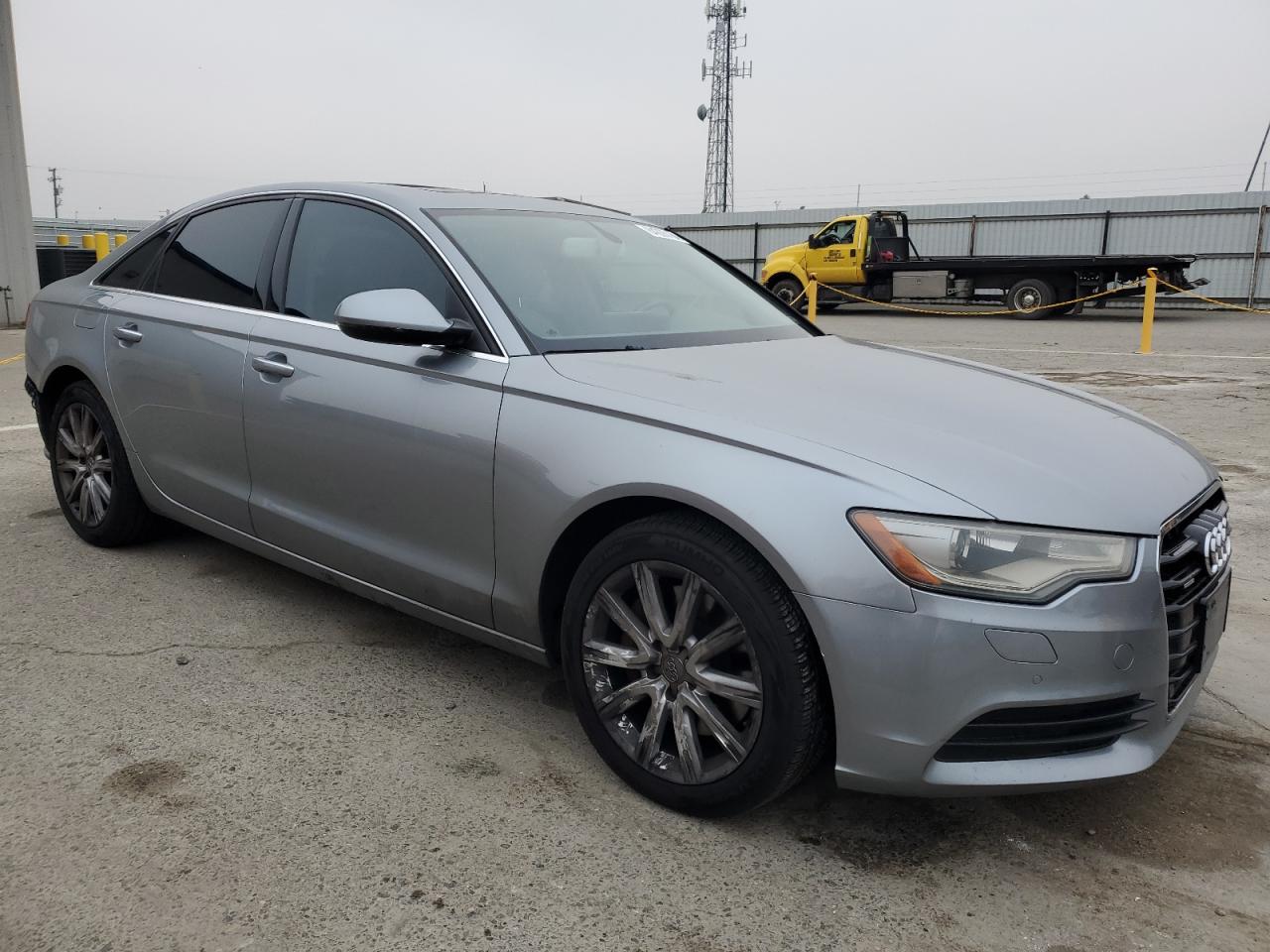 2015 Audi A6 VIN WAUGFAFC6FN009248 Copart auction photo, rear end damage thumbnail 4