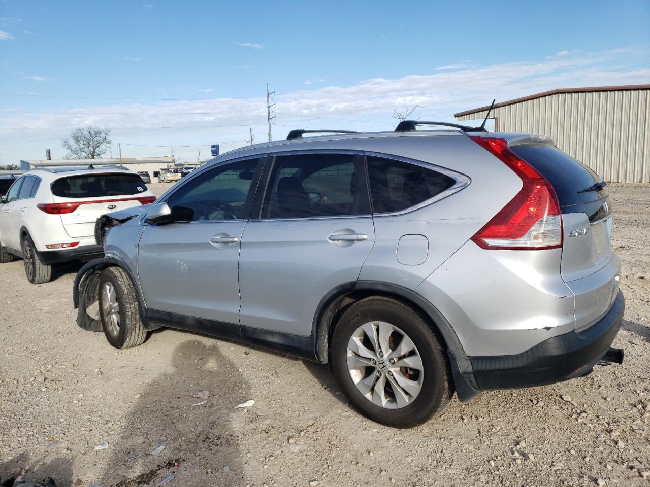2014 Honda CR-V VIN 2HKRM3H76EH524763 Copart auction photo, all over damage thumbnail 2