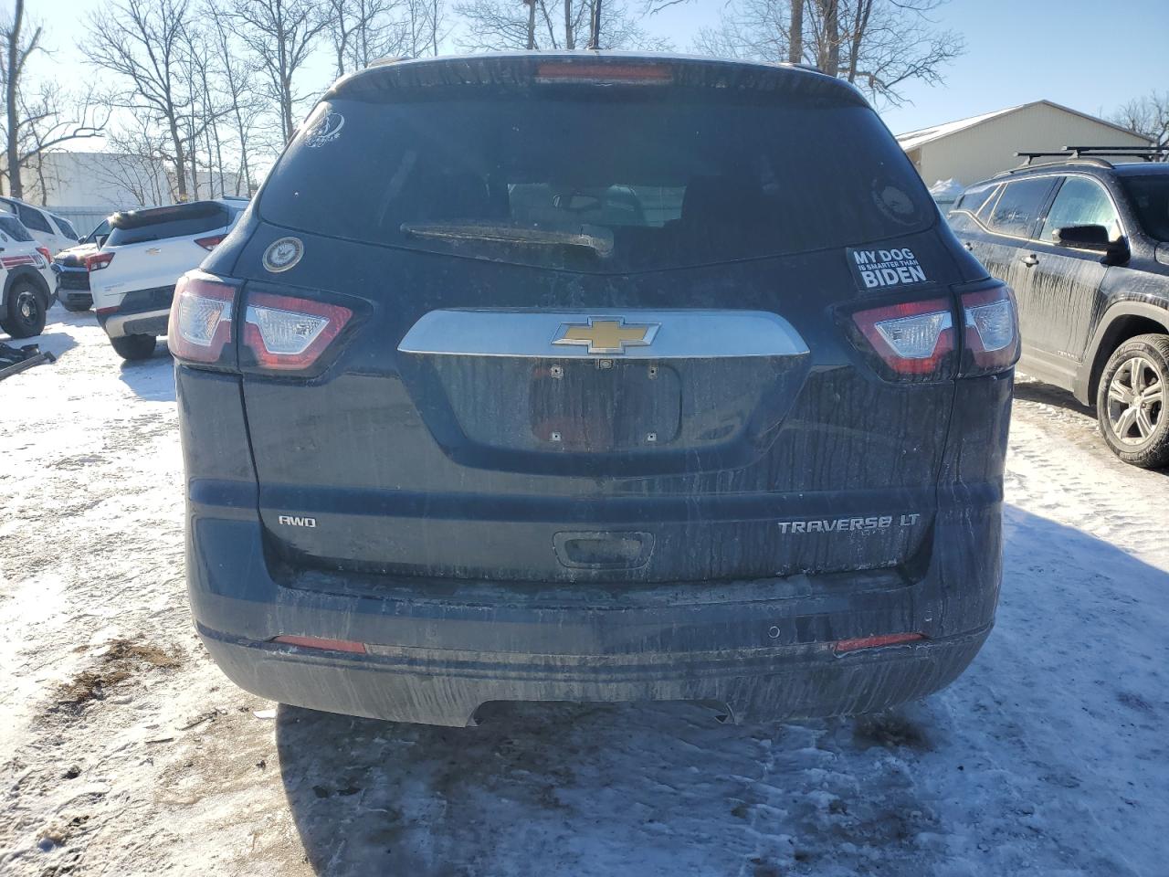 2015 Chevrolet Traverse VIN 1GNKVGKD8FJ322107 Copart auction photo, front end damage thumbnail 6