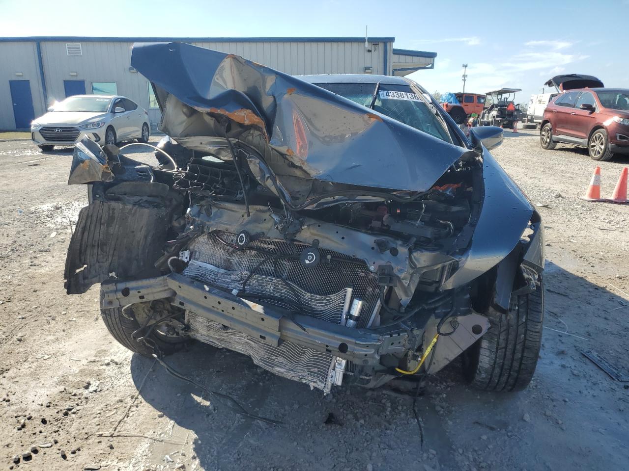 2012 Honda Accord VIN 1HGCS2B82CA004167 Copart auction photo, front end damage thumbnail 5