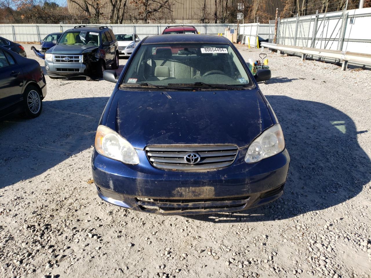 2004 Toyota Corolla VIN 2T1BR32E54C311914 Copart auction photo, side / normal wear damage thumbnail 5