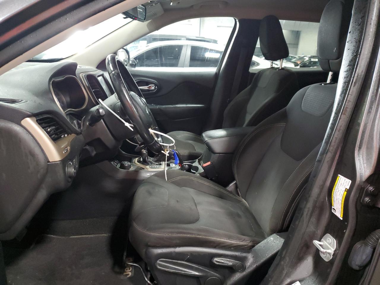 2015 Jeep Grand Cherokee VIN 1C4PJMCS6FW787901 Copart auction photo, side / front end damage thumbnail 7