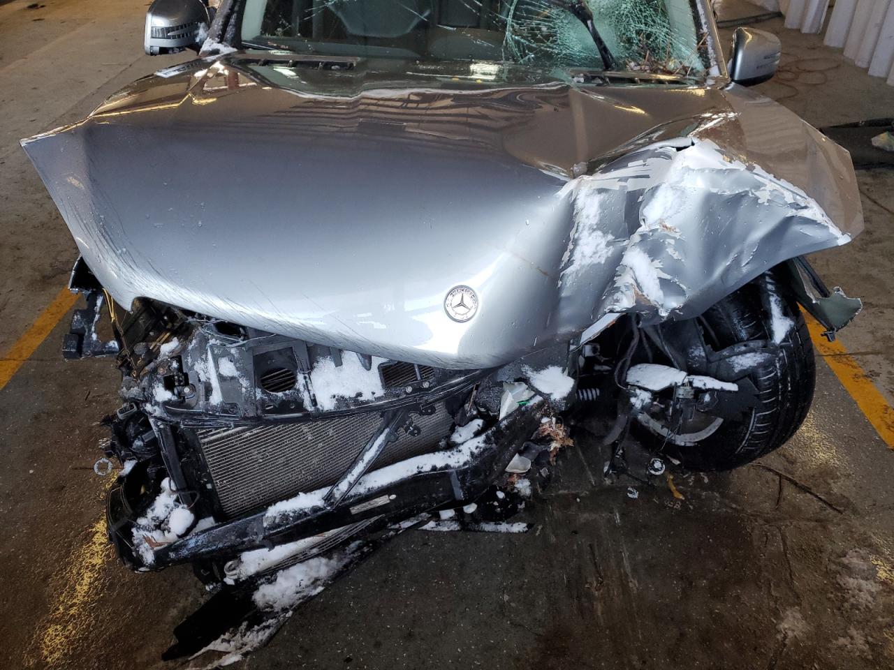 2014 Mercedes-Benz M-klasse VIN 4JGDA5HB8EA314509 Copart auction photo, front end damage thumbnail 13