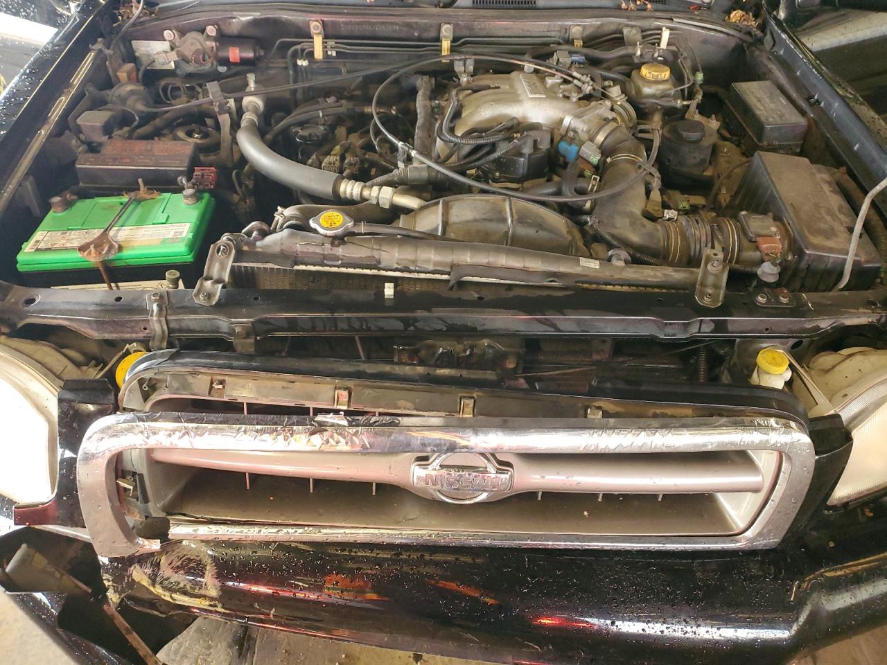 1999 Nissan Pathfinder VIN JN8AR07Y6XW363694 Copart auction photo, front end / side damage thumbnail 12