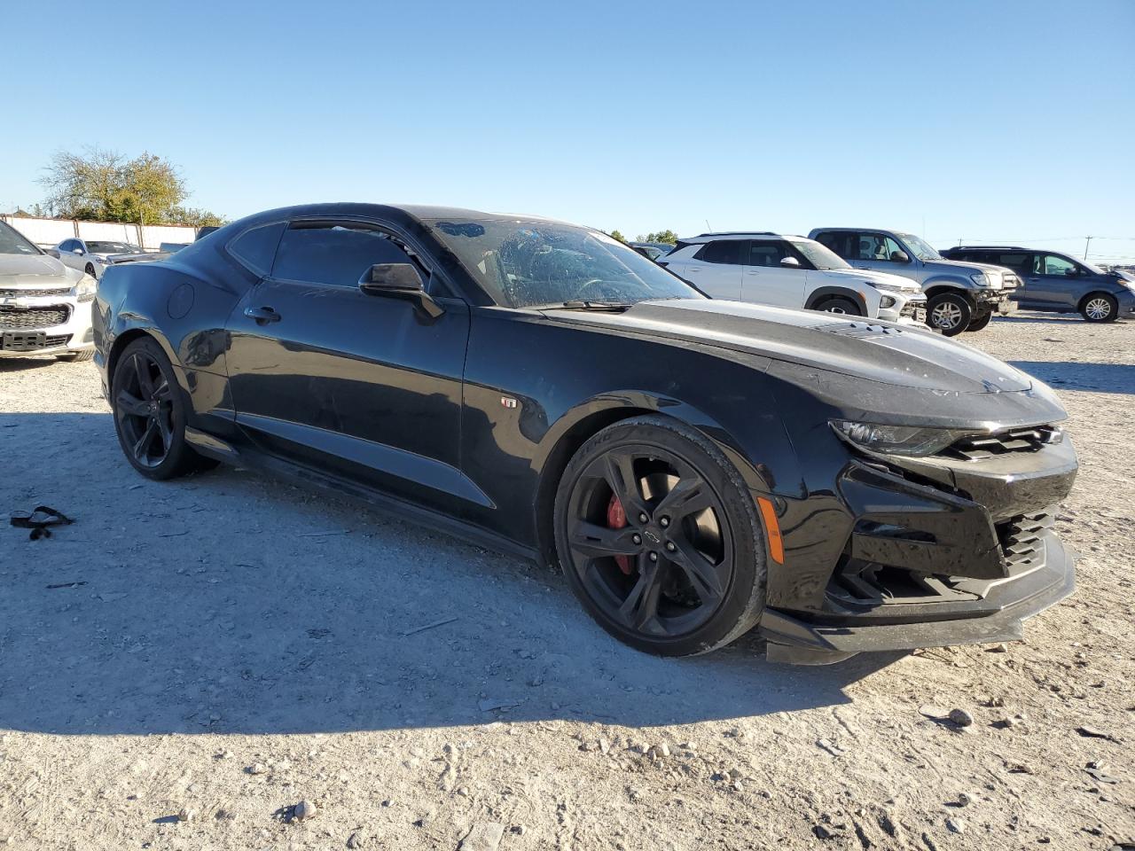 2022 Chevrolet Camaro VIN 1G1FH1R71N0103713 Copart auction photo, side / front end damage thumbnail 4