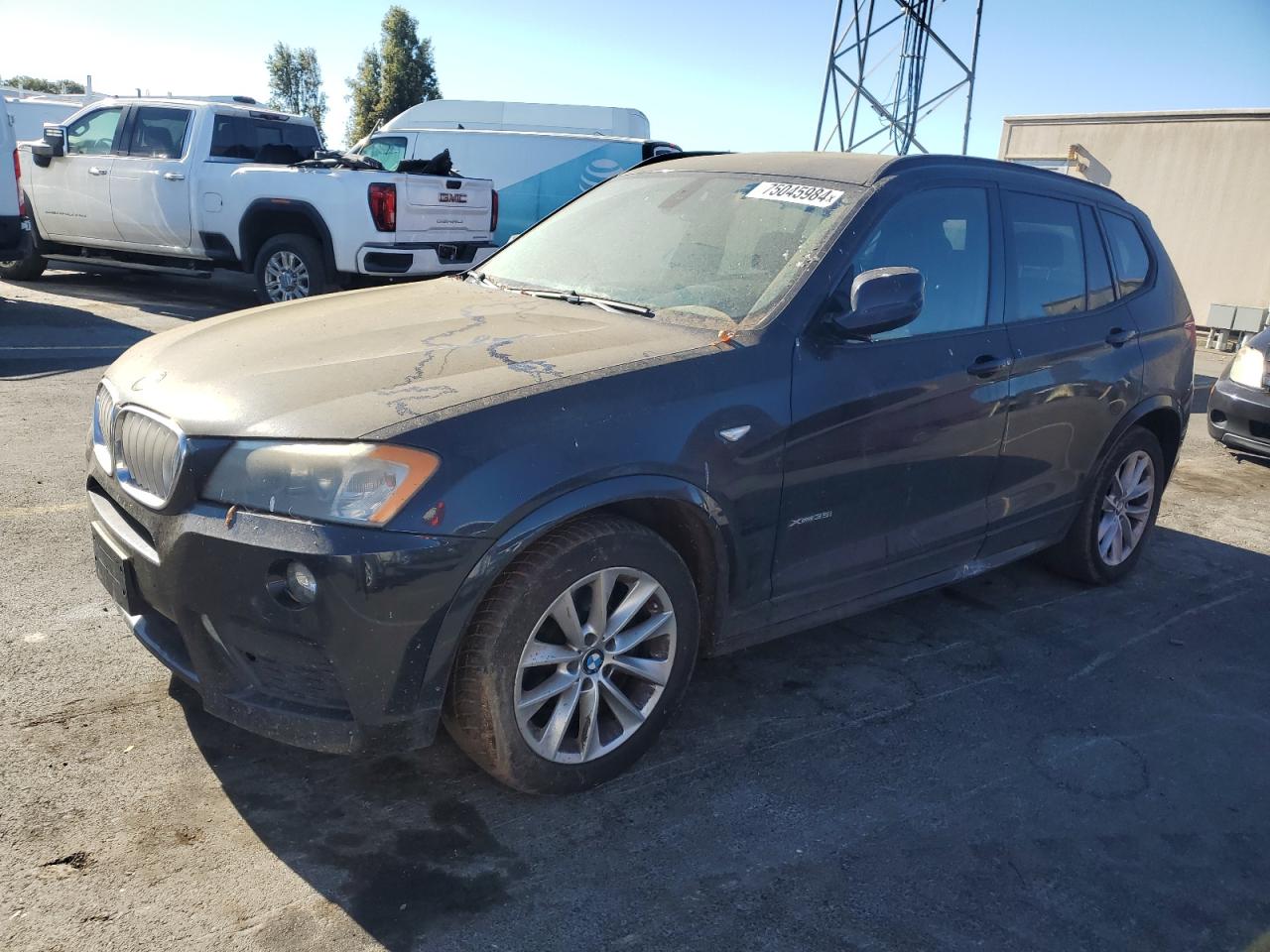 2011 BMW X3 VIN 5UXWX7C53BL734556