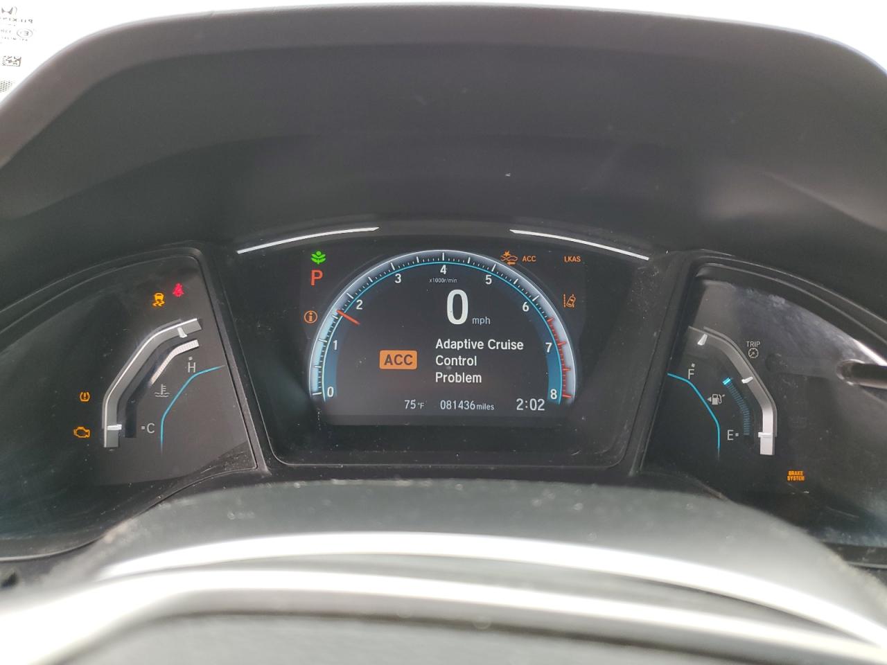 2019 Honda Civic VIN SHHFK7H35KU403521 Copart auction photo, front end damage thumbnail 9