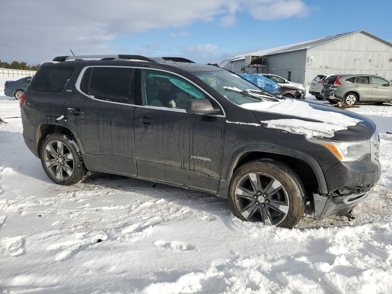 2017 GMC Acadia VIN 1GKKNWLS8HZ317563 Copart auction photo, front end damage thumbnail 4
