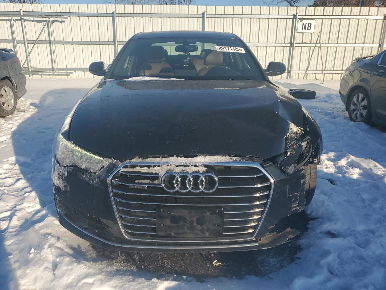2016 Audi A6 VIN WAUFGAFC4GN005631 Copart auction photo, front end damage thumbnail 5