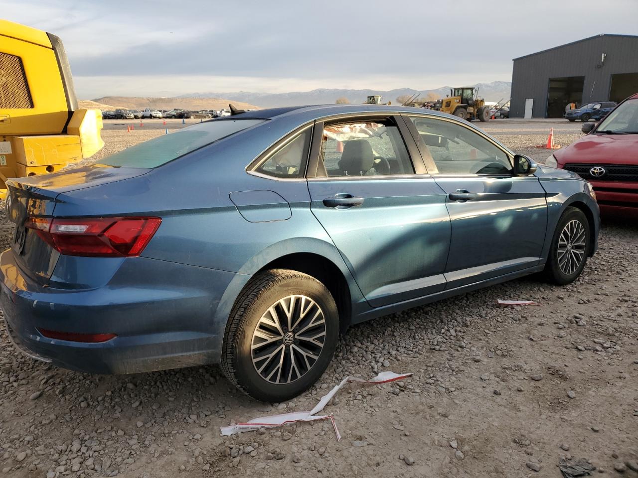 2021 Volkswagen Jetta VIN 3VWN57BU8MM041251 Copart auction photo, side / rear end damage thumbnail 3