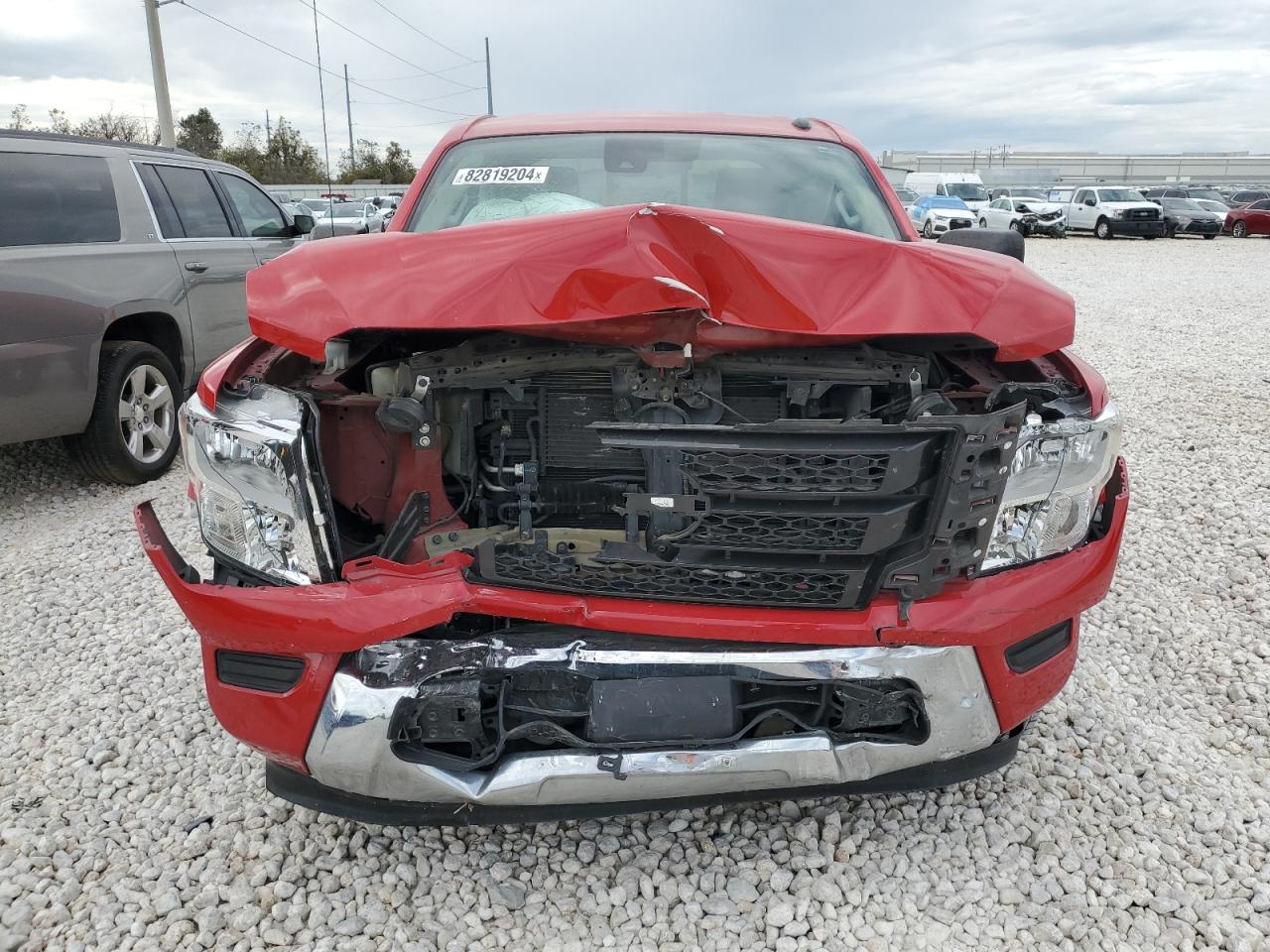 2021 Nissan Titan VIN 1N6AA1EE7MN500318 Copart auction photo, front end damage thumbnail 5