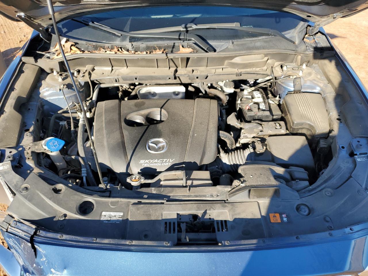 2017 Mazda CX-5 VIN JM3KFBCL4H0121061 Copart auction photo, front end / side damage thumbnail 12