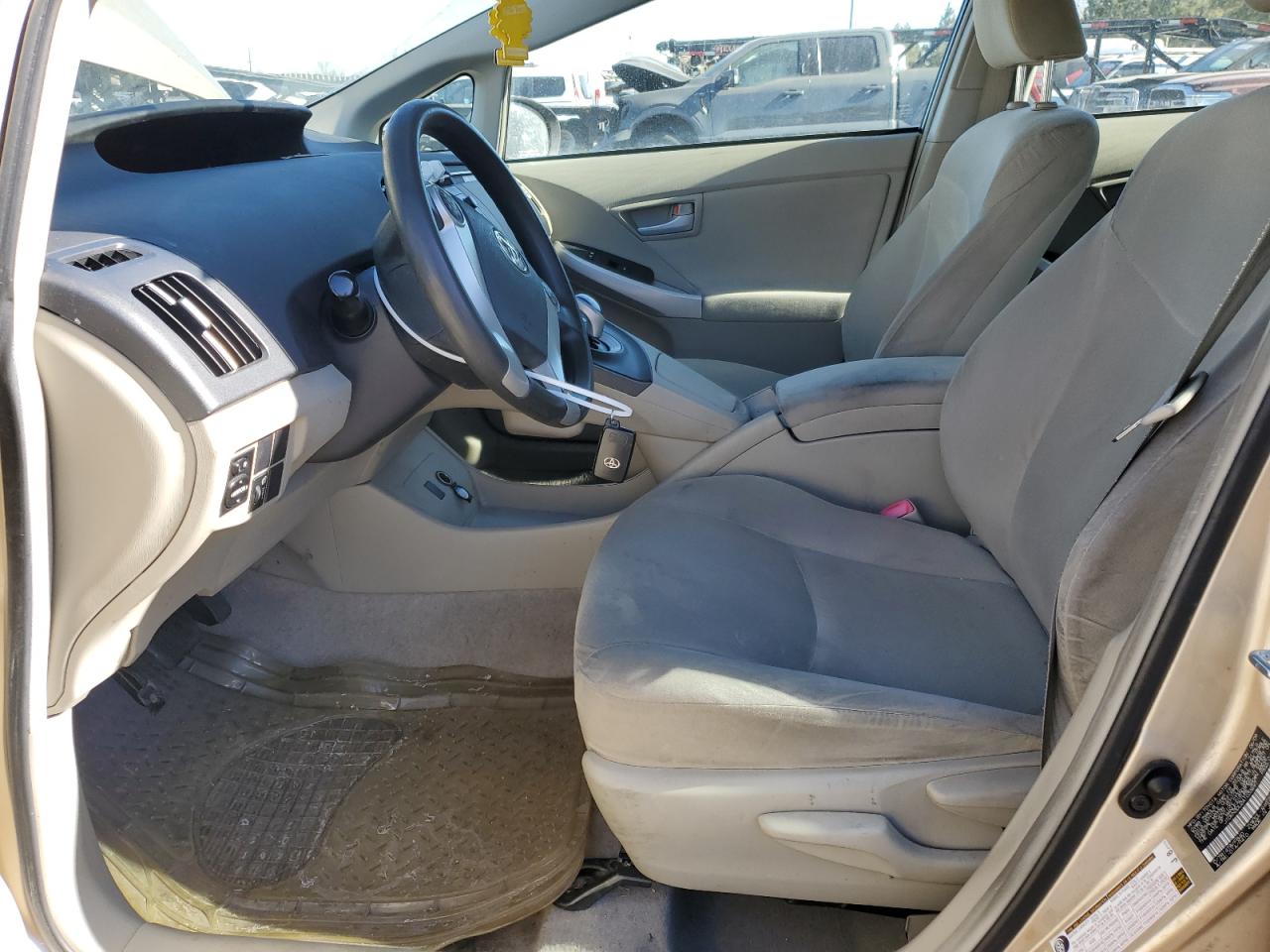 2010 Toyota Prius VIN JTDKN3DU2A1033697 Copart auction photo, rear end / hail damage thumbnail 7
