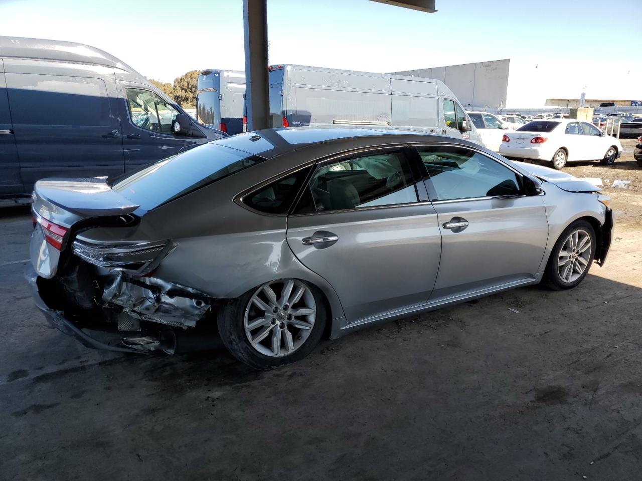 2015 Toyota Avalon VIN 4T1BK1EB0FU151212 Copart auction photo, front end / rear end damage thumbnail 3