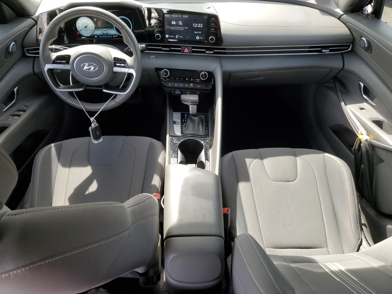 2021 Hyundai Elantra VIN 5NPLS4AG0MH021336 Copart auction photo, front end damage thumbnail 8
