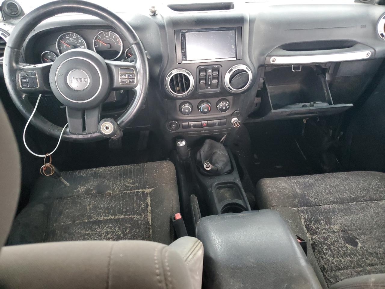 2011 Jeep Wrangler VIN 1J4BA5H14BL608843 Copart auction photo, water/flood damage thumbnail 8
