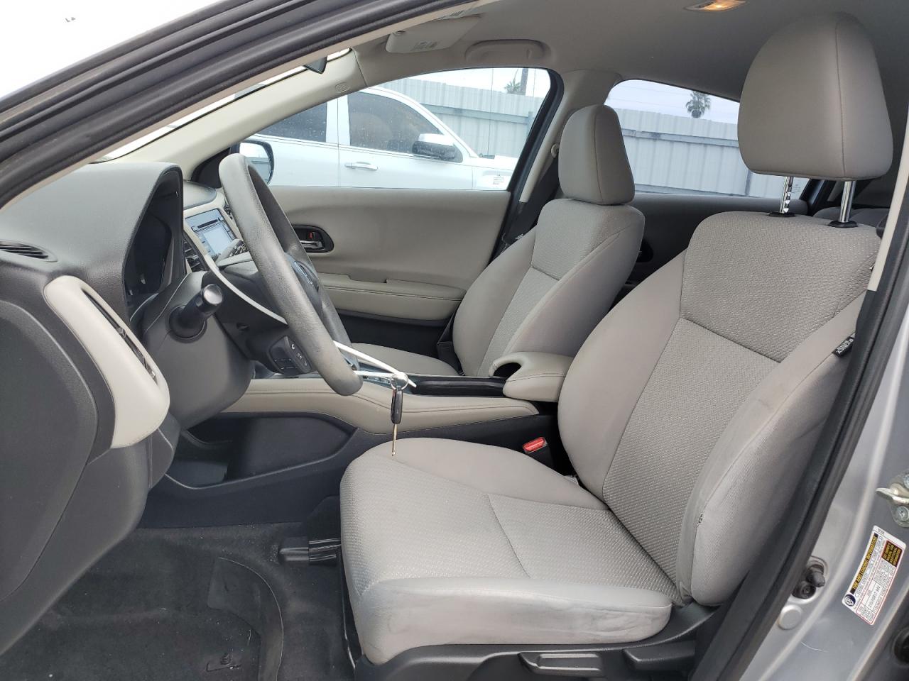 2017 Honda HR-V VIN 3CZRU5H39HM709228 Copart auction photo, mechanical / front end damage thumbnail 7