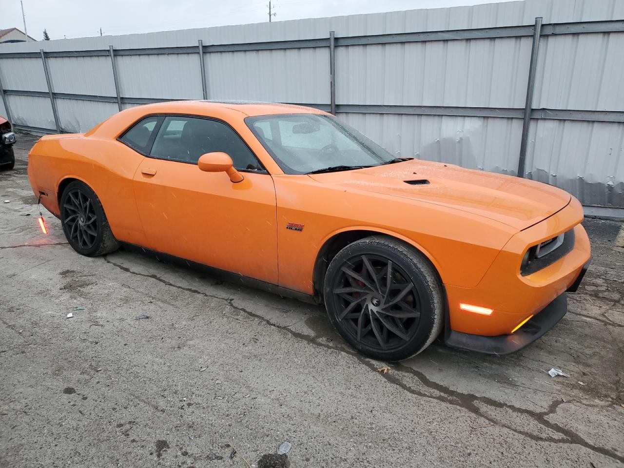 2012 Dodge Challenger VIN 2C3CDYCJ4CH118822 Copart auction photo, rear end / undercarriage damage thumbnail 4