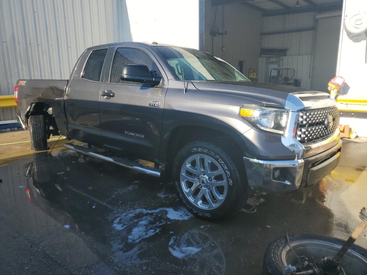 2019 Toyota Tundra VIN 5TFRY5F18KX245006 Copart auction photo, rear end damage thumbnail 4