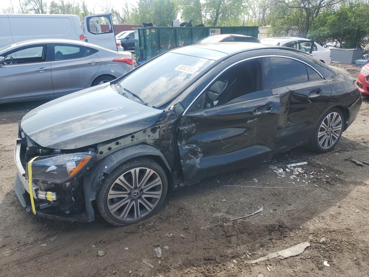 2018 Mercedes-Benz CLA-klasse VIN WDDSJ4EB8JN688427