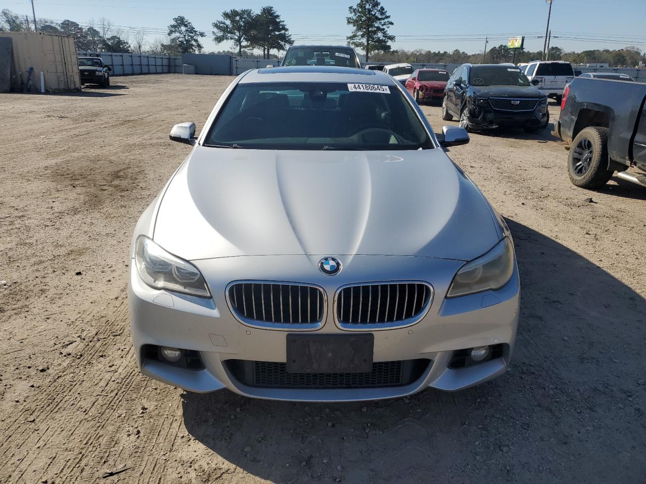 2014 BMW 5er VIN WBA5B3C50ED538414 Copart auction photo, rear end damage thumbnail 5