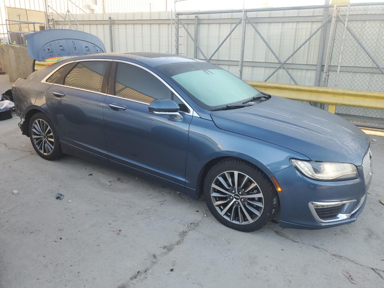 2018 Lincoln MKZ VIN 3LN6L5LU6JR601536 Copart auction photo, rear end damage thumbnail 4