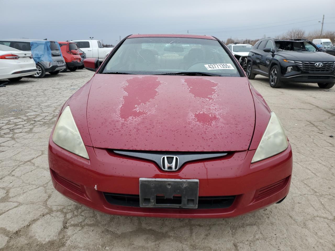 2005 Honda Accord VIN 1HGCM72605A010767 Copart auction photo, front end / minor dent/scratches damage thumbnail 5