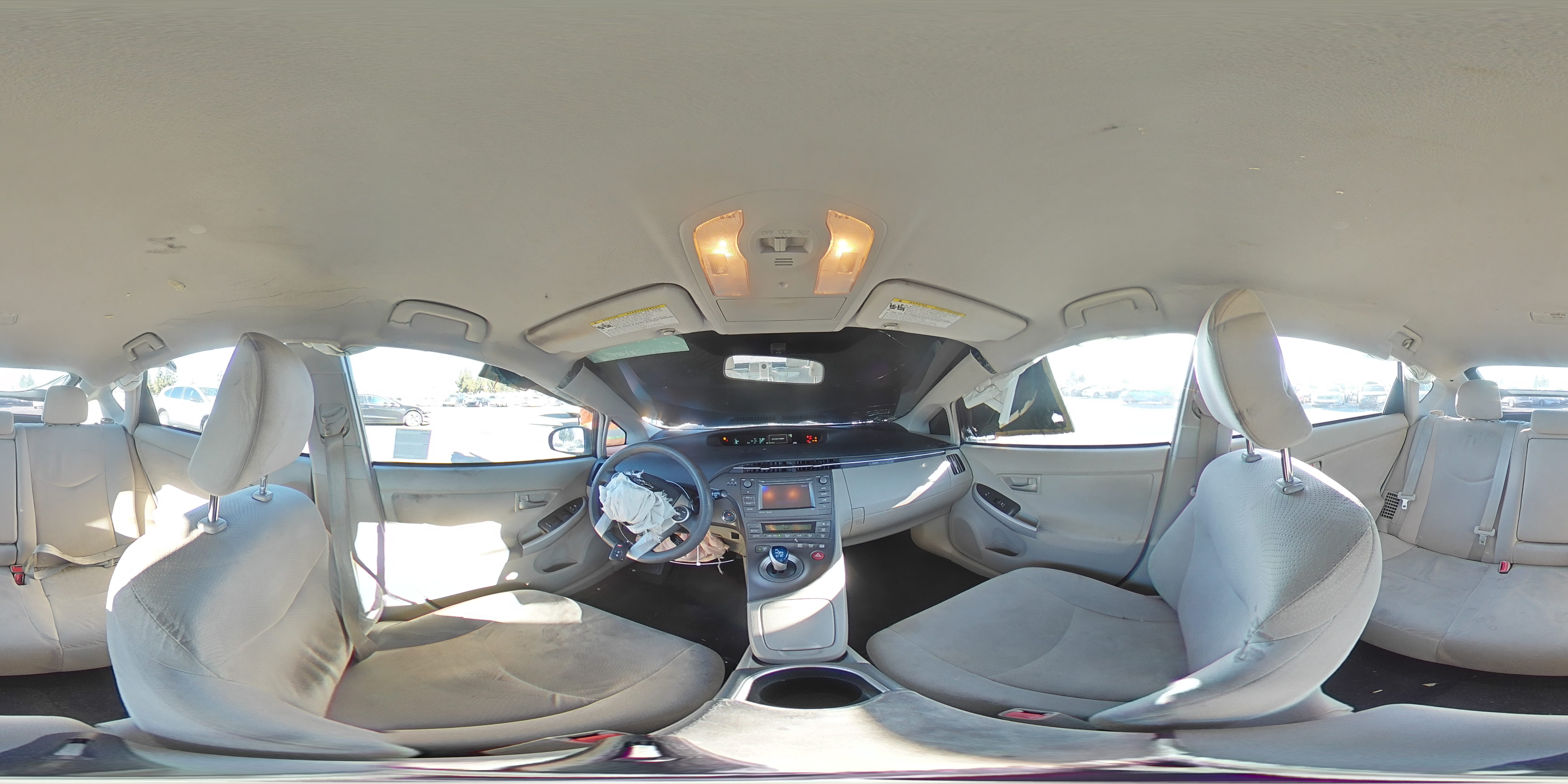 2015 Toyota Prius VIN JTDKN3DU0F1944053 Copart auction photo, front end damage thumbnail 12