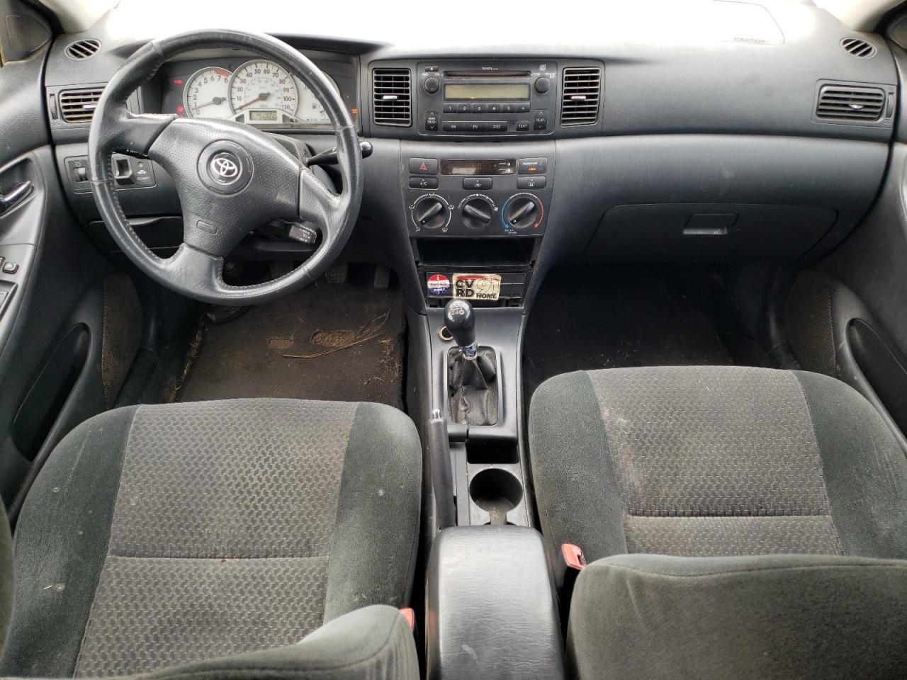 2007 Toyota Corolla VIN 1NXBR32E77Z847458 Copart auction photo, all over damage thumbnail 8