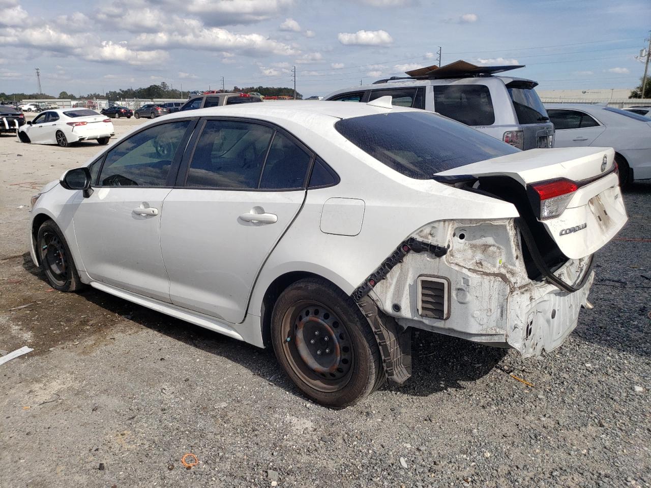2021 Toyota Corolla VIN JTDEPMAE4MJ128048 Copart auction photo, rear end damage thumbnail 2