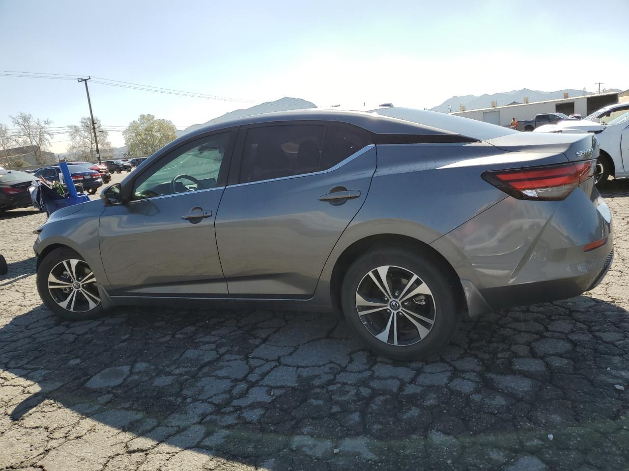 2021 Nissan Sentra VIN 3N1AB8CV4MY286664 Copart auction photo, front end / side damage thumbnail 2