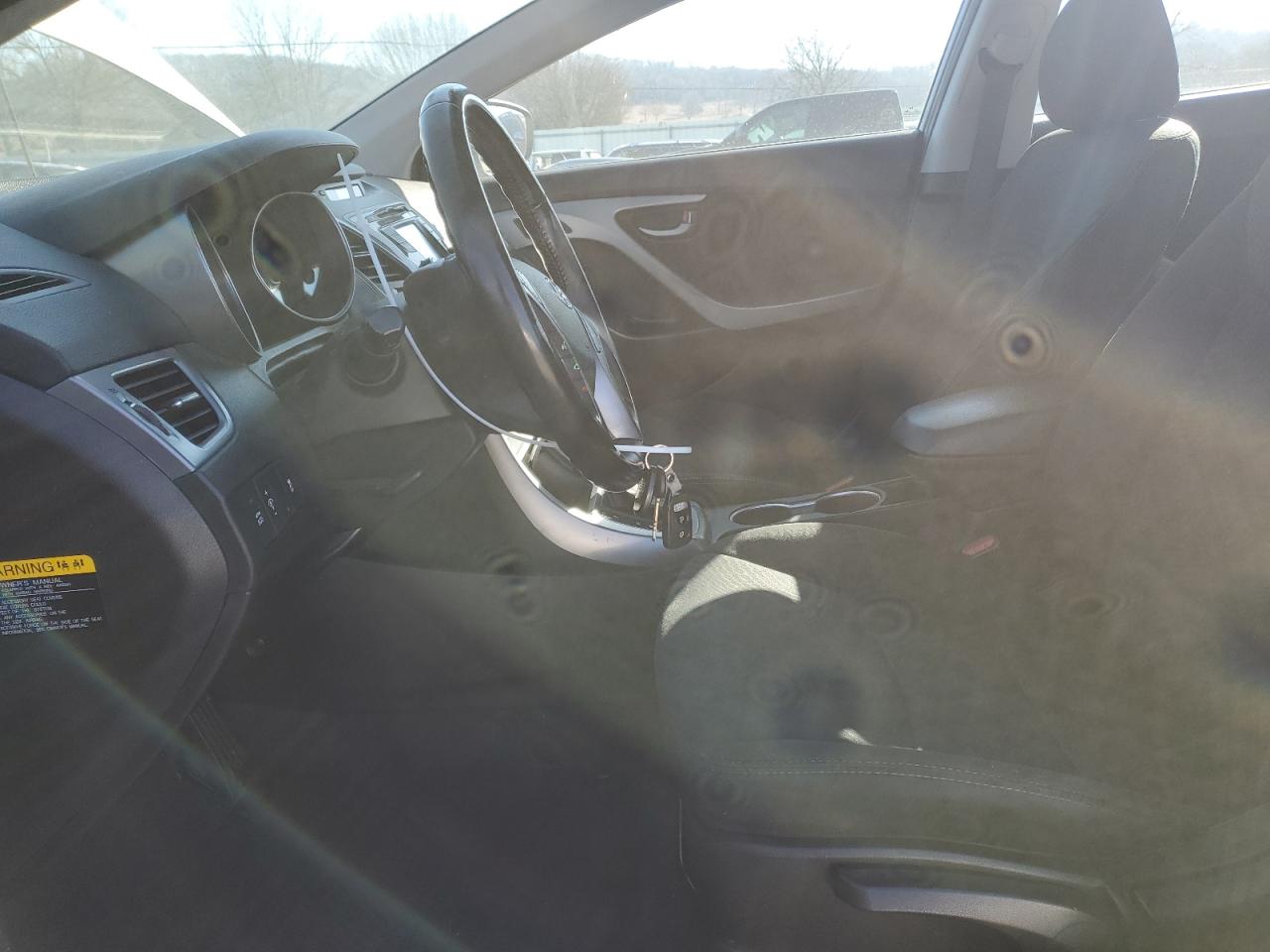 2015 Hyundai Elantra VIN 5NPDH4AE7FH608542 Copart auction photo, rear end / side damage thumbnail 7