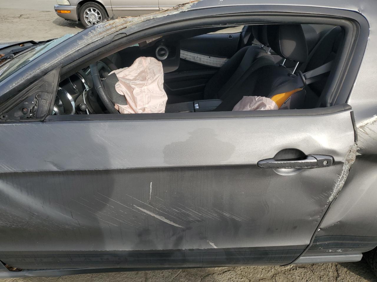2011 Ford Mustang VIN 1ZVBP8AM0B5165585 Copart auction photo, rollover damage thumbnail 7
