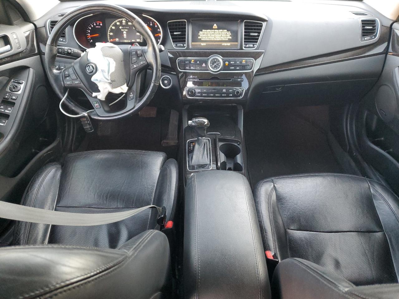 2014 KIA Cadenza VIN KNALN4D71E5134021 Copart auction photo, front end damage thumbnail 8