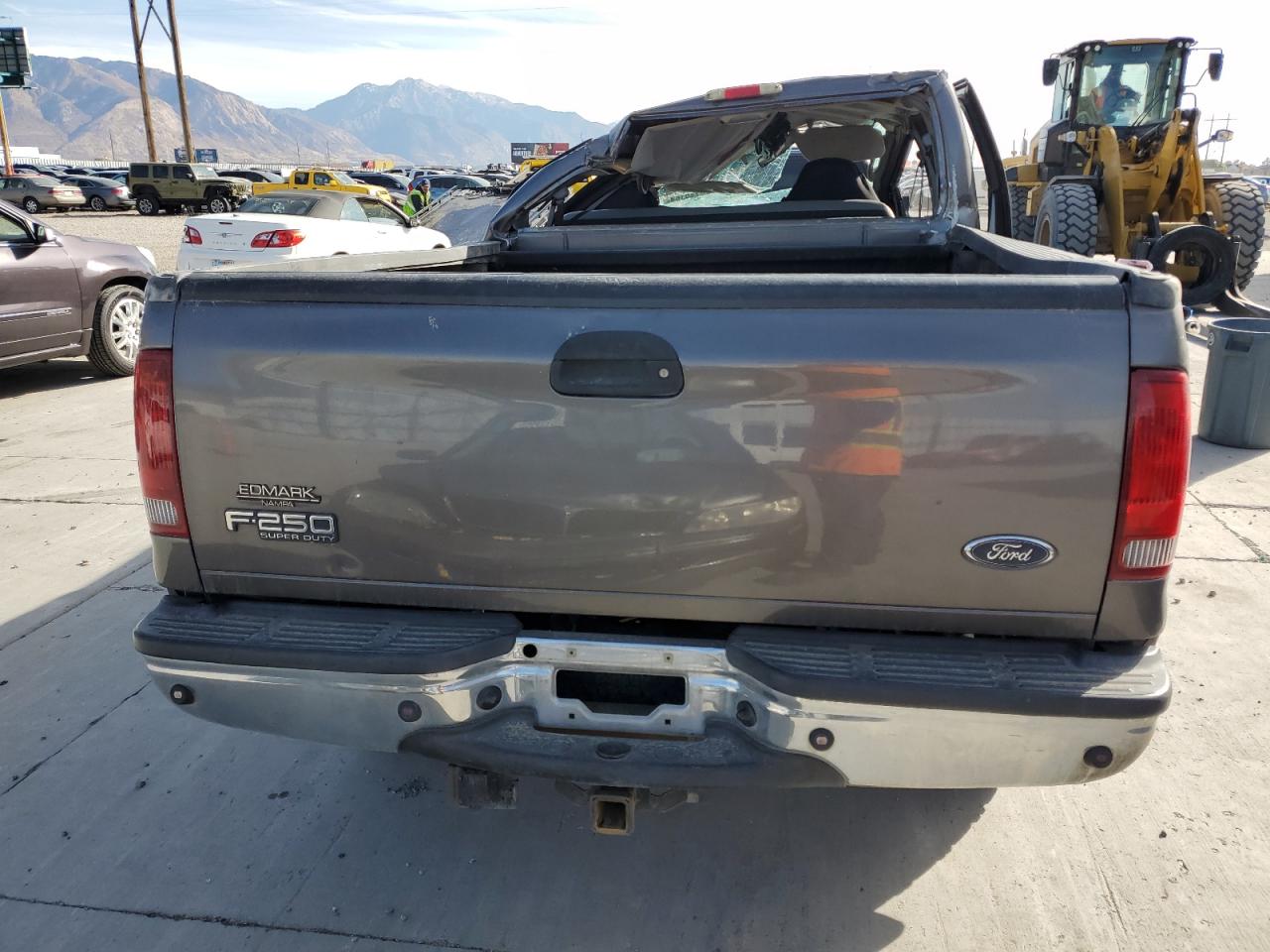 2003 Ford F250 VIN 1FTNW21P63EC69266 Copart auction photo, rollover damage thumbnail 6